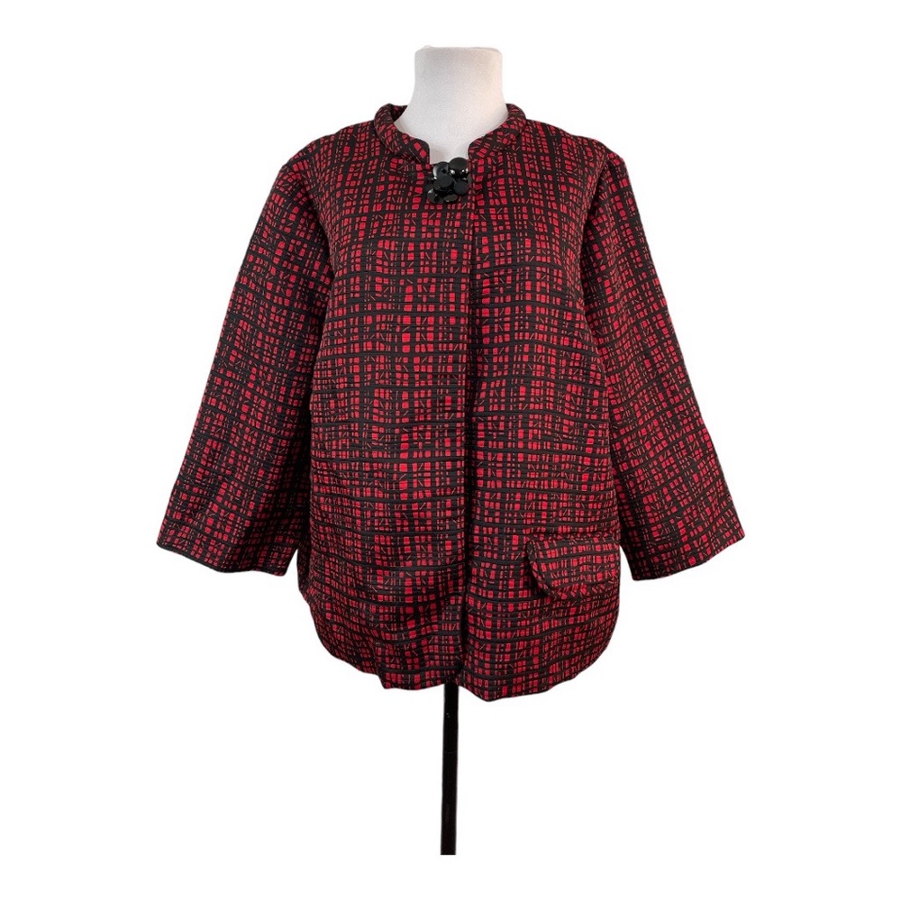 Ruby Rd Women's Plus Size 16w 1x Open Blazer Jack… - image 1